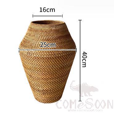 Vase, Rattan, 25*H40Cm