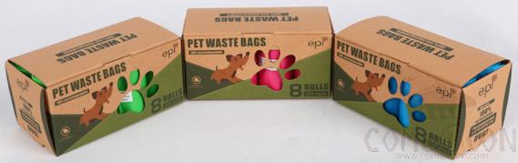 8 Rolls Of Horizontal Pet Waste Bag,13.63*6.4*6.1cm