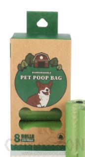 8 Rolls Of Pet Bags,6.5*6*12.6cm
