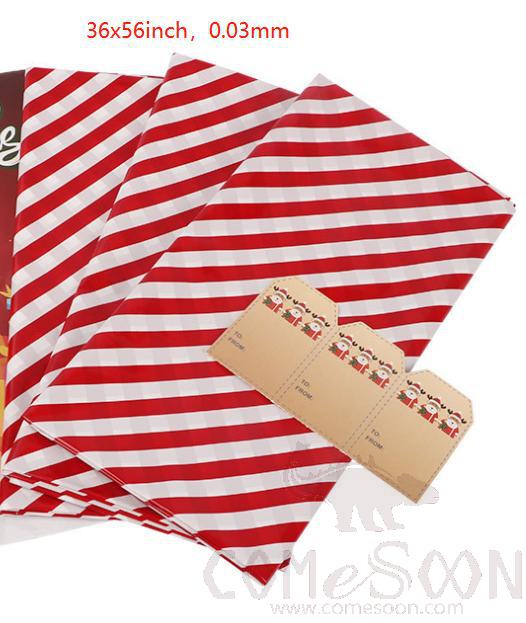 Red Twill Gift Bag