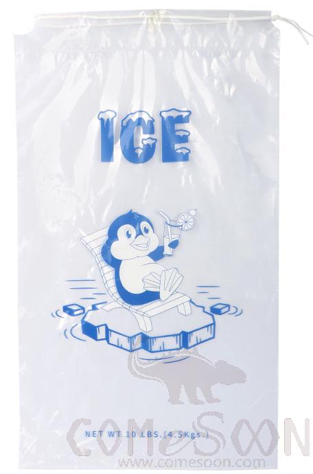 10 Lb. Drawstring Ice Bag