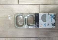 Shower Curtain Ring-Beige,PS,6*19*2cm