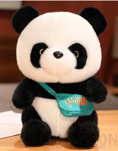 Backpack Panda Plush Toy, 25cm