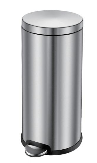 Pedal Bin,30L，410 stainless steel  Dustbin