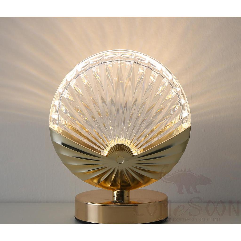 Shell Lamp, Iron+Acrylic, 15.5*18*10Cm