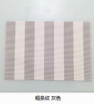 PVC placemats，30*45cm , Table Mat