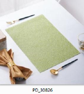 PVC placemats，30*45cm , Table Mat
