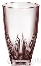 BM Series 430ML Purple Square Bottom Watercress Tall Glass