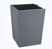 Dustbin,PU,192*192/152*152*250mm