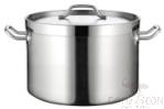 Commercial Stainless Steel Composite Bottom Tall Pot (04 models), 201 SS, φ300×H200×T0.8mm