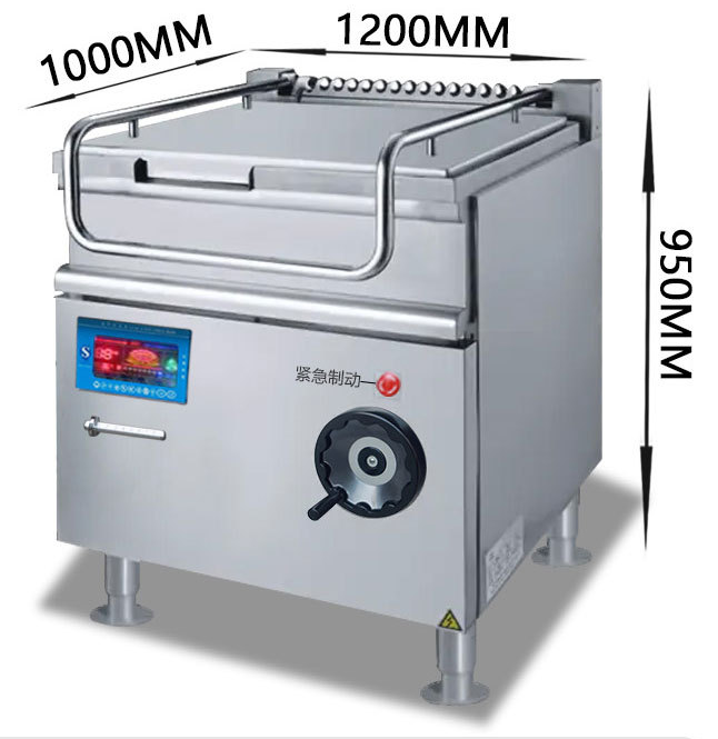 Electric Tilting Braising Pan / Wok, 304 SS, 1200*1000*950mm