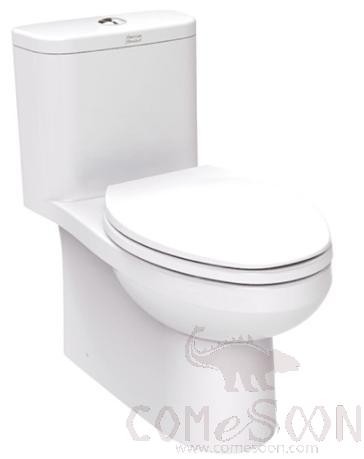 4/6 Litre One-Piece Toilet 305mm, Ceramic, L702*W362*H708mm, White, Class A (American Standard)