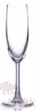 LESTEL 160ml Crystal Flute Champagne Glass, Crystal Glass, L221 * W50 * H43mm