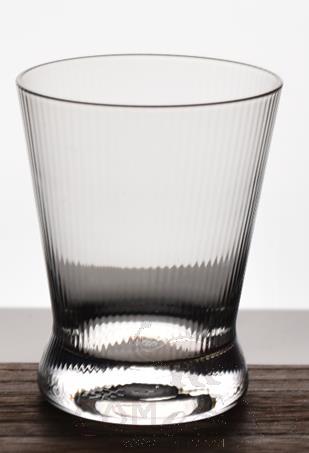 BAER Crystal Straight Ribbed Mouth Glass, 230ml, Height: 10cm
Mouth Diameter: 7.9cm Bottom Diameter: 6.4cm
