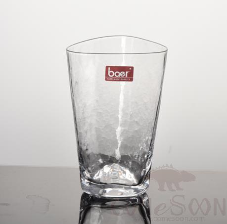 BAER Hammered Crystal Triangle High Cup, 450ml, Height: 14cm
Maximum Diameter: 9cm