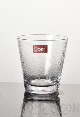 BAER Hammered Lowball Mug, Small, 300ml, Height: 9.5cm Maximum Diameter: 9cm