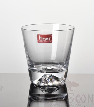 BAER Trapezoidal Iceberg Glass, 260ml, Height 9.5 Caliber 9