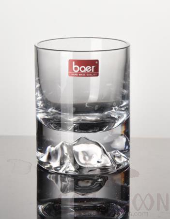 BAER Straight Iceberg Glass, 240ml, Height 10.5 Caliber 8.1