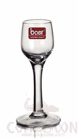 BAER Small Wine Glass, 15ml, Overall Height 8cm