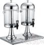 Double Juice Dispenser (all steel), 8Lx2, 570x350x600mm