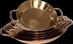 Rose Gold Stainless Steel Seafood Plate, 201 SS, Φ280*35mm