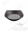 3.6″ Frosted Square Plate, Matte Black, MF, 92.6*92.6*27mm