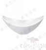 10&quot; Boat Bowl, White, MF, 256.2*154.2*102.2mm