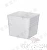 5&quot; Deep Square Bowl, White, MF, 120*120*94mm
