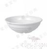 6.66&quot; Ribbed Bowl, White, MF, 169*52mm