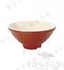 7.76&quot; Two-Tone Threaded Bowl, Coffee Rice White, MF, 197*85mm
