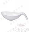 16&quot; Scoop Bowl, White, MF, 406*173*105mm