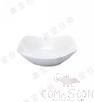 5.3″ Square Plate (C188 Glossy), White, MF, 132.6*132.6*35mm