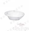 8&quot; Two-Tone Sun-Textured Oval Bowl, White Orange, MF, 203*138*58mm
