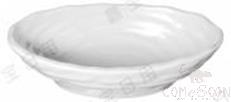 10.7&quot; Boat Threaded Deep Bowl, White, MF, 273*151*62mm