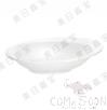 8.5&quot; Plate, White, MF, 213.9*213.9*50.6mm