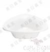 8&quot; Triangular Bowl, White, MF, 202.5*201.4*57mm