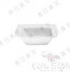 7&quot; Square Bowl With Wide Rim, White, MF, 182.2*180.9*50.4mm