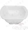 4.5&quot; Shallow Bowl, White, MF, 113*113*39mm