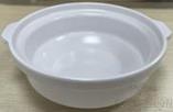 6.8&quot; Double Ear Bowl, White, MF, 173*158*66mm