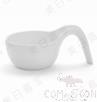 9.3&quot; Bowl Spoon, White, MF, 236*149*97mm