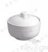 5.1″ Soup Cup + Lid Set, White, MF, 130.6*65mm