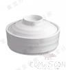 6″ Wooden Barrel + Lid Set, White, MF, 157*52mm