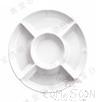 12″ Hot Pot Plate, White, MF, 304.8*33.87mm