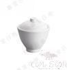 Wood Grain Bowl Lid Set, Matte Black, MF, φ105*103mm