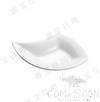 8.5″ Plate (Can Be Used As A Set), White, MF, 215*136.6*33mm
