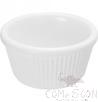 3.1&quot; Sauce Bowl, White, MF, 80*80*41mm