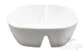 7.28&quot; Double Compartment Lid, White, MF, 185*151*7mm