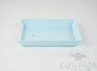 12&quot; Rectangular Plate, Light Blue, MF, 297*208*41mm