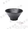 6.7&quot; Pointed Bottom Threaded Bowl (Frosted), Matte Black, MF, 171*171*90mm