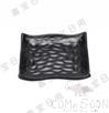 6&quot; Square Plate (Frosted), Matte Black, MF, 150*150*22mm